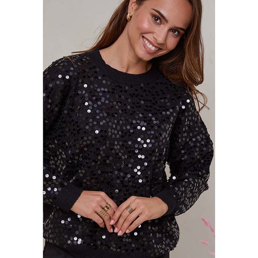 Soft Cashmere Sweter w kolorze czarnym Soft Cashmere 34/36 wyprzedaż Limango Polska