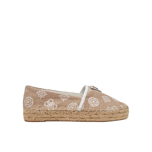 Guess Espadryle FLJDNN FAL14 Beżowy ze sklepu MODIVO w kategorii Espadryle damskie - zdjęcie 184758669