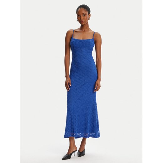 BARDOT Sukienka koktajlowa Adoni Mesh 57998DB1 Niebieski Regular Fit ze sklepu MODIVO w kategorii Sukienki - zdjęcie 184758678