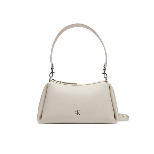 Calvin Klein Jeans Torebka Drop Small Shoulder Bag LV04K3082G Écru 00 MODIVO