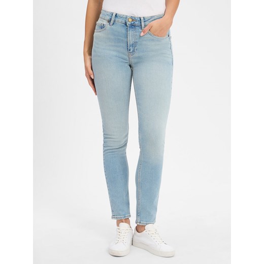 Tommy Hilfiger Dżinsy Kobiety Bawełna bielony jednolity ze sklepu vangraaf w kategorii Jeansy damskie - zdjęcie 184758948