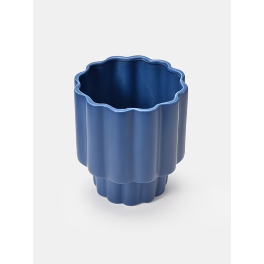 Sinsay - Ceramiczna doniczka - niebieski Sinsay One Size Sinsay