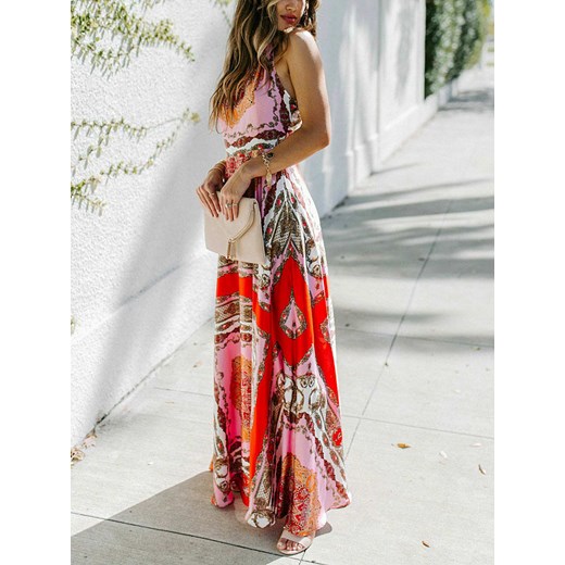 LA Angels Sukienka w kolorze jasnoróżowo-czerwonym La Angels L okazyjna cena Limango Polska