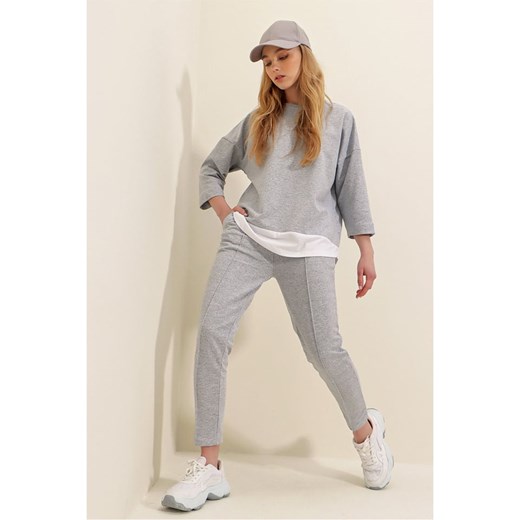 Trend Alacati 2-częściowy zestaw w kolorze szarym Trend Alacati M Limango Polska wyprzedaż