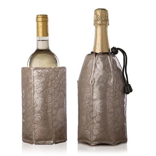 Vacu Vin 2-częściowy zestaw w kolorze beżowym do chłodzenia szampana i wina ze sklepu Limango Polska w kategorii Naczynia - zdjęcie 184761027