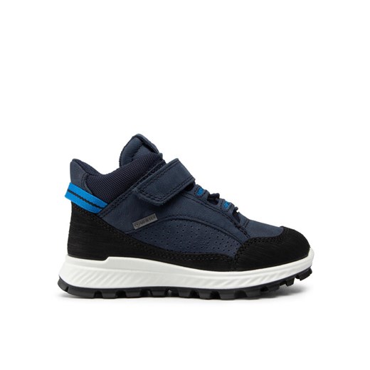 Trzewiki ECCO Exostrike Kids GORE-TEX 76194260159 Granatowy ze sklepu eobuwie.pl w kategorii Buty zimowe dziecięce - zdjęcie 184761315