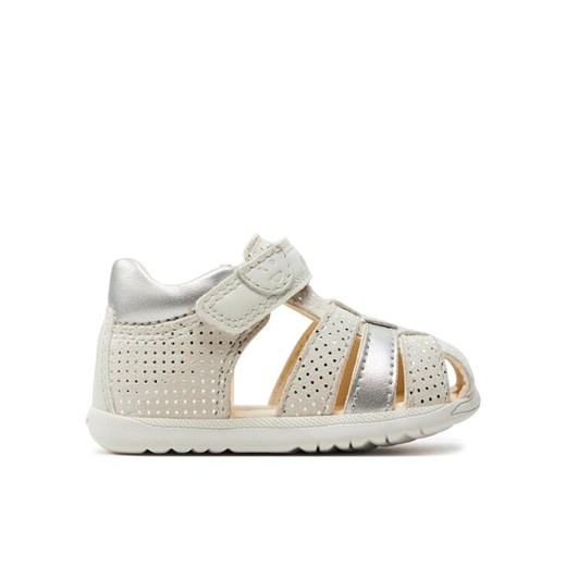 Geox Sandały B Sandal Macchia Gir B254WB 007NF C1Q1N Biały ze sklepu MODIVO w kategorii Sandały dziecięce - zdjęcie 184761945