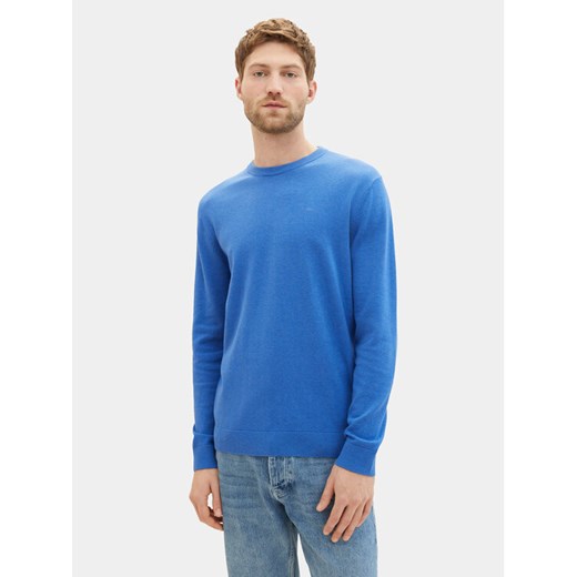 Tom Tailor Sweter 1039810 Niebieski Regular Fit ze sklepu MODIVO w kategorii Swetry męskie - zdjęcie 184762019