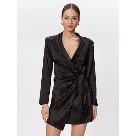Gina Tricot Sukienka koktajlowa 19275 Czarny Regular Fit ze sklepu MODIVO w kategorii Sukienki - zdjęcie 184762025