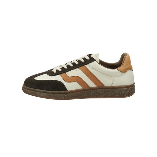GANT Footwear Skórzane sneakersy w kolorze brązowo-jasnobrązowo-beżowym ze sklepu Limango Polska w kategorii Trampki męskie - zdjęcie 184764687