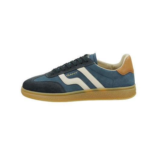 GANT Footwear Skórzane sneakersy w kolorze granatowo-niebieskim ze sklepu Limango Polska w kategorii Trampki męskie - zdjęcie 184764705