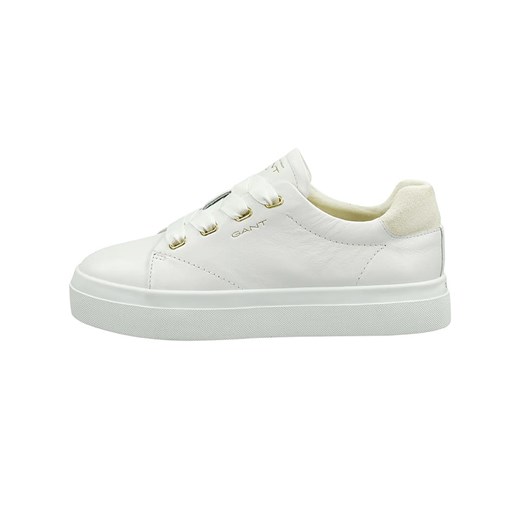 GANT Footwear Skórzane sneakersy &quot;Avona&quot; w kolorze białym ze sklepu Limango Polska w kategorii Buty sportowe damskie - zdjęcie 184764856