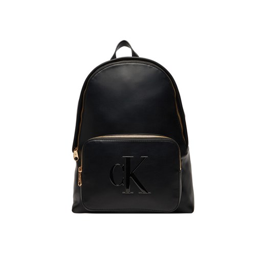 Plecak Calvin Klein Bold Ck Backpack LV04F3233G Czarny ze sklepu eobuwie.pl w kategorii Plecaki - zdjęcie 184765148