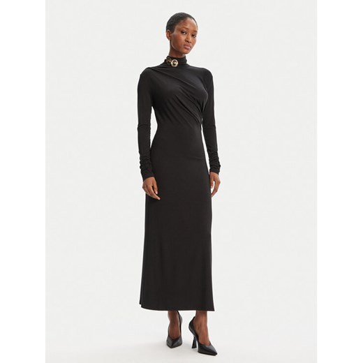 Simona Corsellini Sukienka wieczorowa A25CPAB00601 Czarny Slim Fit ze sklepu MODIVO w kategorii Sukienki - zdjęcie 184765478