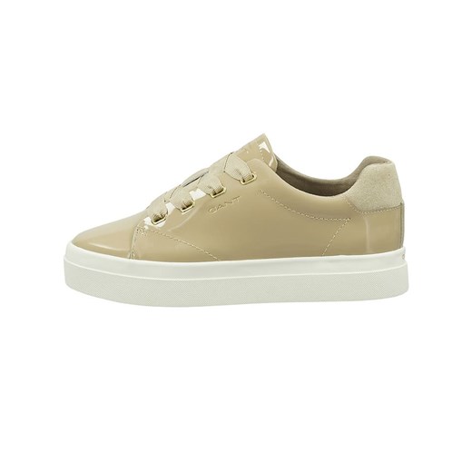 GANT Footwear Skórzane sneakersy w kolorze beżowym ze sklepu Limango Polska w kategorii Trampki damskie - zdjęcie 184766015
