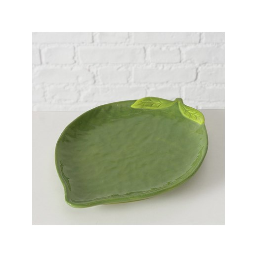 Boltze Talerz &quot;Lime&quot; w kolorze zielonym do serwowania - 27,3 x 20,4 cm ze sklepu Limango Polska w kategorii Misy i tace dekoracyjne - zdjęcie 184766328