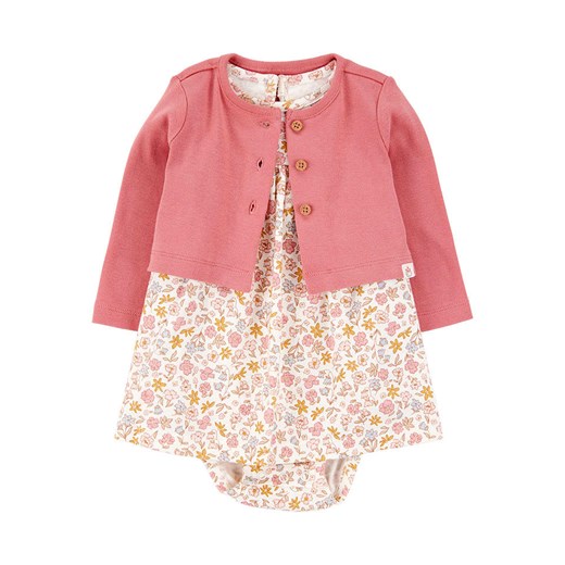 carter&apos;s 2-częściowy zestaw w kolorze różowym ze sklepu Limango Polska w kategorii Body niemowlęce - zdjęcie 184766355