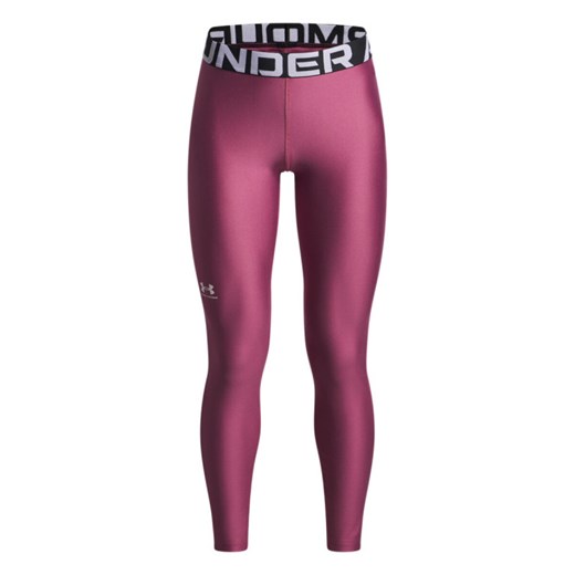 Dziewczęce legginsy treningowe Under Armour HG Legging - czerwone ze sklepu Sportstylestory.com w kategorii Spodnie dziewczęce - zdjęcie 184767285