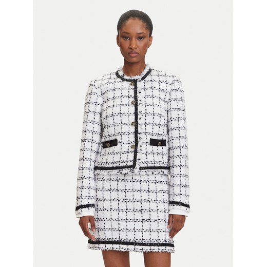 KARL LAGERFELD Marynarka A3W14038 Écru Regular Fit ze sklepu MODIVO w kategorii Marynarki damskie - zdjęcie 184768206