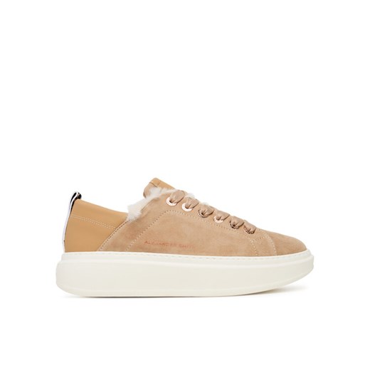 Alexander Smith Sneakersy Wembley Folded ASBCWRW Beżowy ze sklepu MODIVO w kategorii Buty sportowe damskie - zdjęcie 184768209