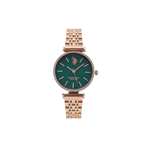 U.S. Polo Assn. Zegarek Eleonor USP8168GR Różowe złoto ze sklepu MODIVO w kategorii Zegarki - zdjęcie 184768239