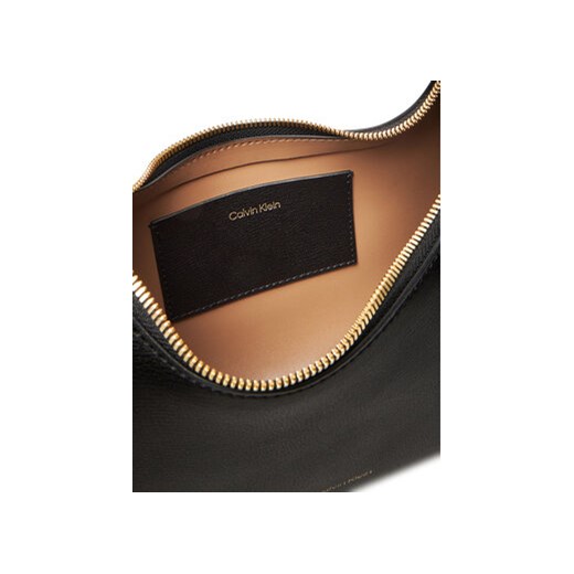 Calvin Klein Torebka Foil Logo Conv Shou?Lder Bag LV04F3272G Czarny Calvin Klein 00 MODIVO