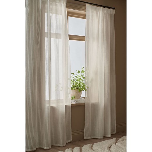 Ellos Home Zasłony (2 szt.) &quot;Cornelia&quot; w kolorze beżowym Ellos Home 140x220 cm okazyjna cena Limango Polska