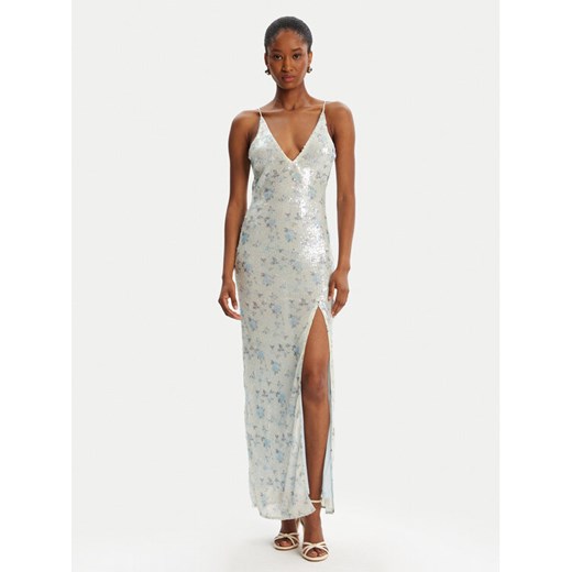 BARDOT Sukienka wieczorowa Lois Sequin 59956DB Niebieski Slim Fit ze sklepu MODIVO w kategorii Sukienki - zdjęcie 184769805