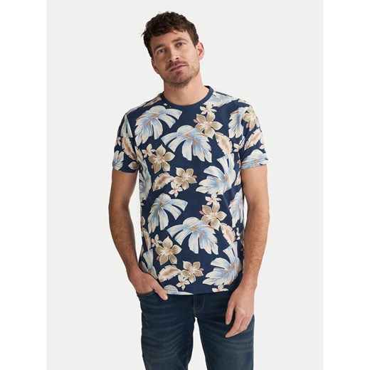 Petrol Industries T-Shirt M-1050-TSR655 Granatowy Regular Fit ze sklepu MODIVO w kategorii T-shirty męskie - zdjęcie 184769816