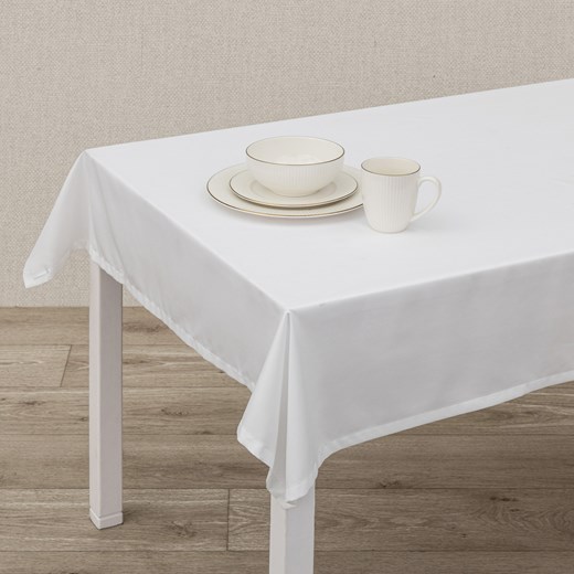 Obrus 140x250 cm biały ze sklepu dekoria.pl w kategorii Obrusy i bieżniki - zdjęcie 184770766