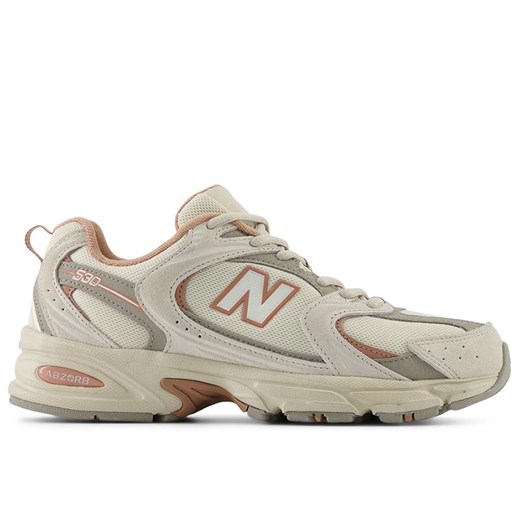 Buty unisex New Balance U530SMA - beżowe ze sklepu streetstyle24.pl w kategorii Buty sportowe damskie - zdjęcie 184772849