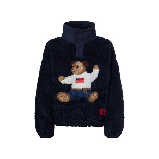 Polo Ralph Lauren Sweter damski Kobiety granatowy wzorzysty ze sklepu vangraaf w kategorii Swetry damskie - zdjęcie 184773299