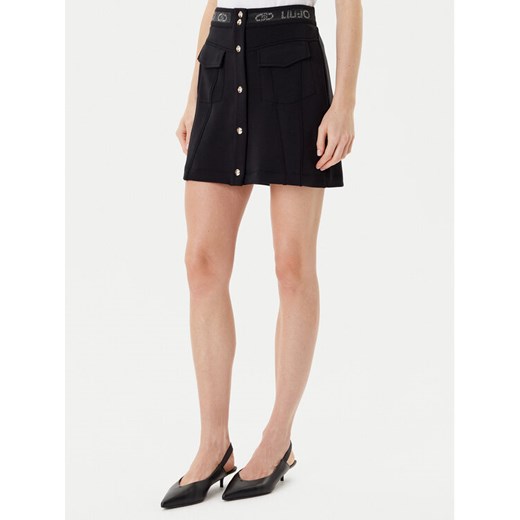 Liu Jo Spódnica TF5092 J4616 Czarny Regular Fit ze sklepu MODIVO w kategorii Spódnice - zdjęcie 184773335