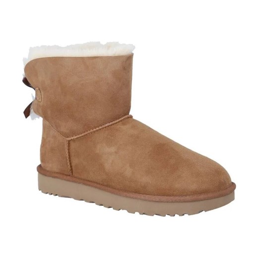 UGG Skórzane śniegowce mini bailey bow II ze sklepu Gomez Fashion Store w kategorii Śniegowce damskie - zdjęcie 184773818