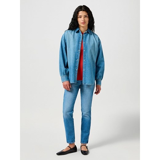 Wrangler Koszula dżinsowa w kolorze błękitnym Wrangler M promocja Limango Polska