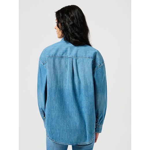 Wrangler Koszula dżinsowa w kolorze błękitnym Wrangler M okazja Limango Polska