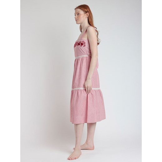 admas Sukienka w kolorze jasnoróżowym Admas L wyprzedaż Limango Polska