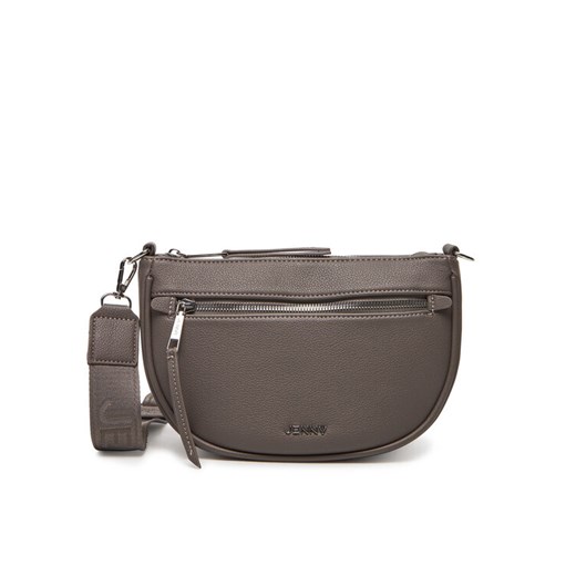 Torebka JENNY C-JNY-M-002-08 Szary ze sklepu eobuwie.pl w kategorii Listonoszki - zdjęcie 184775105