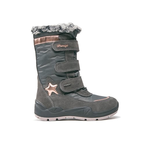 Primigi Kozaki GORE-TEX 4883055 S Szary ze sklepu MODIVO w kategorii Buty zimowe dziecięce - zdjęcie 184775466