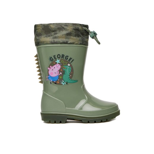 Peppa Pig Kalosze CEO-NJ-AW25-338PP Khaki ze sklepu MODIVO w kategorii Kalosze dziecięce - zdjęcie 184775497