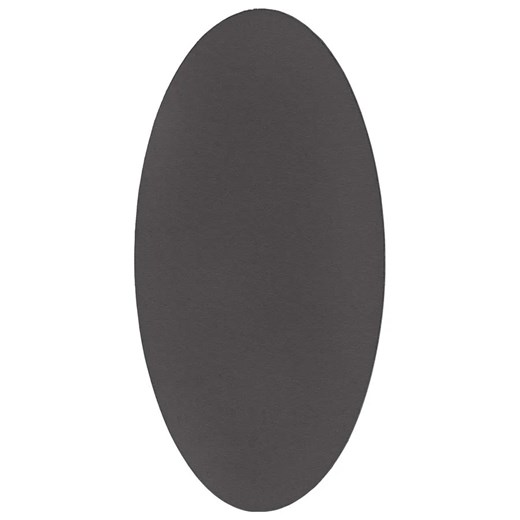 Antracytowy owalny dywan 100x200 R7-W47 ze sklepu Edinos.pl w kategorii Dywany - zdjęcie 184775856