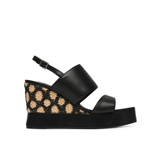 Liu Jo Sandały SA5115P010222222 Czarny ze sklepu MODIVO w kategorii Espadryle damskie - zdjęcie 184776225