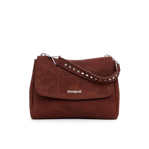 Desigual Torebka 25SAXPA8 Brązowy ze sklepu MODIVO w kategorii Listonoszki - zdjęcie 184776229