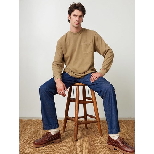 Levi&apos;s Koszulka w kolorze jasnobrązowym L promocyjna cena Limango Polska