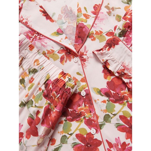 Reserved - Wzorzysta piżama dwuczęściowa - fuksja Reserved XXL Reserved