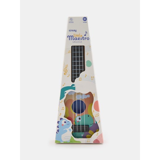 Sinsay - Zabawka muzyczna gitara ukulele - pomarańczowy Sinsay One Size Sinsay