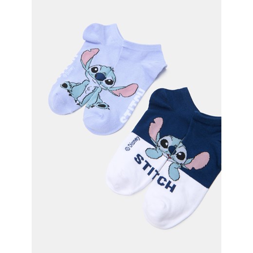 Sinsay - Skarpetki z nadrukiem Lilo & Stitch - wielobarwny Sinsay 36/38 Sinsay