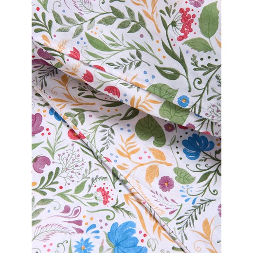 Sinsay - Komplet pościeli w kwiaty - wielobarwny Sinsay One Size Sinsay