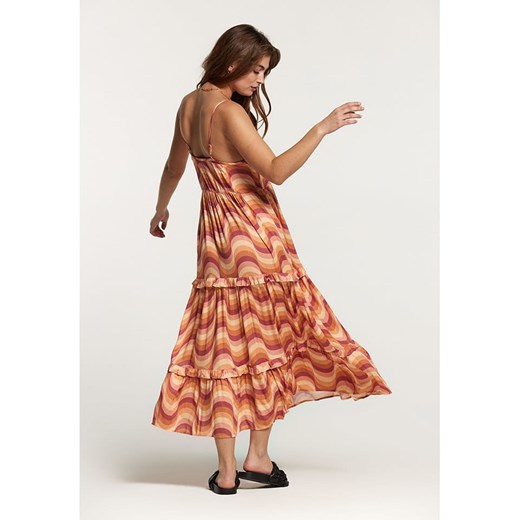 SHIWI Sukienka w kolorze pomarańczowo-jagodowym Shiwi M promocja Limango Polska