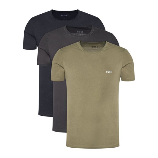 BOSS Komplet 3 t-shirtów 50532468 Kolorowy Regular Fit ze sklepu MODIVO w kategorii T-shirty męskie - zdjęcie 184780887